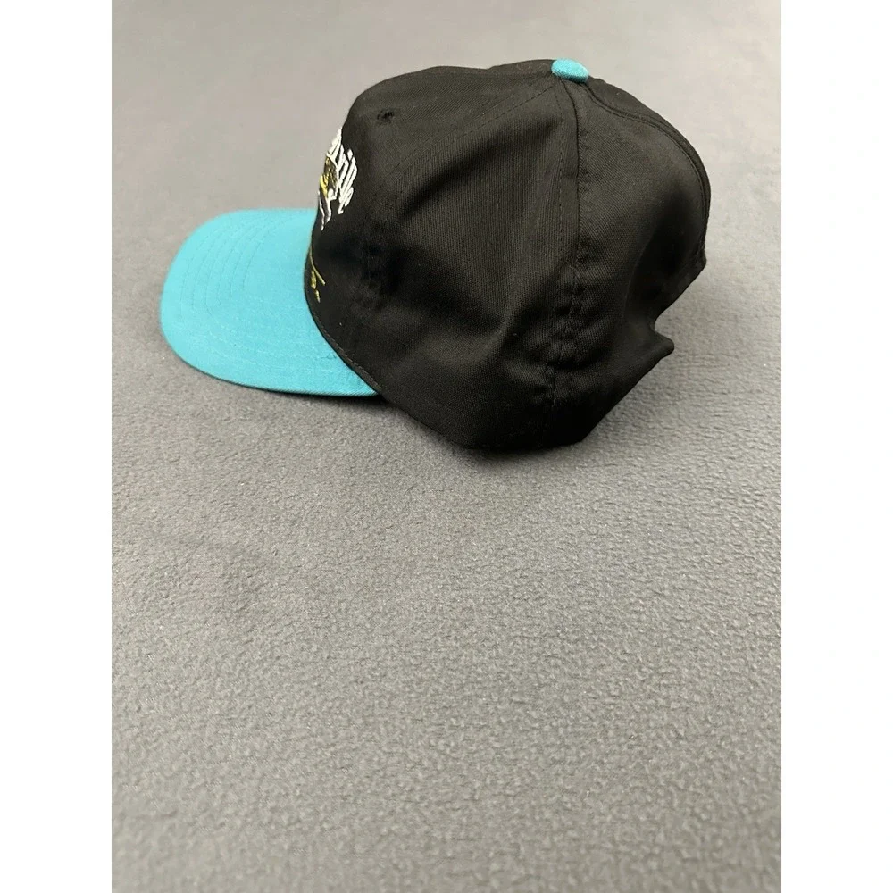 Vintage 90s Jacksonville Jaguars Banned Logo Snapback Hat Cap Great Shape